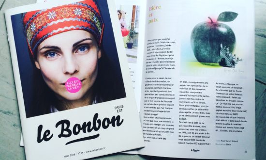 illustration éditoriale magazine le bonbon