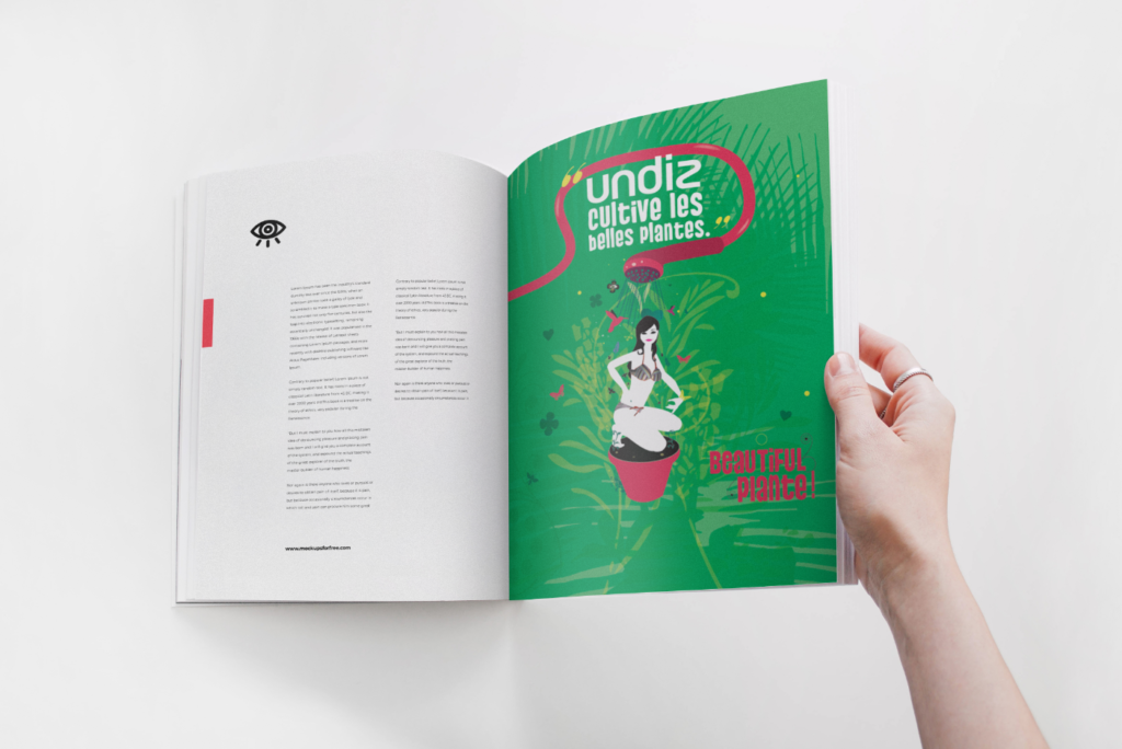 illustration publicité UNDIZ